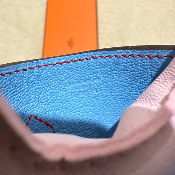 2025 New Rare Hermès Rodeo Robeo Coeur Charm PM Pink Red Blue - Picture 5 of 8